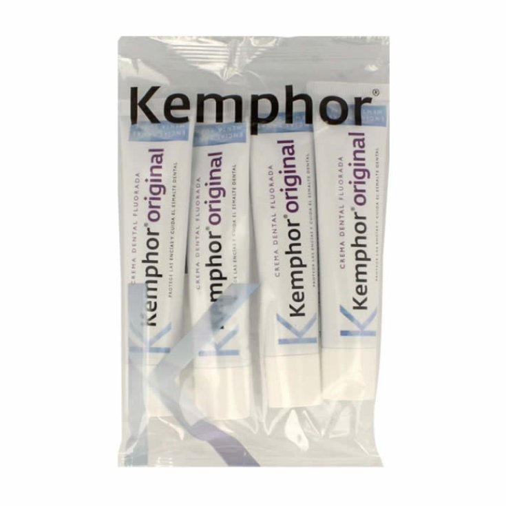 Kemphor Original Dentifrice Lot de 4 x 25 ml