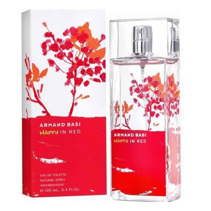 Armand Basi Happy In Red Eau De Toilette Vaporisateur 100ml