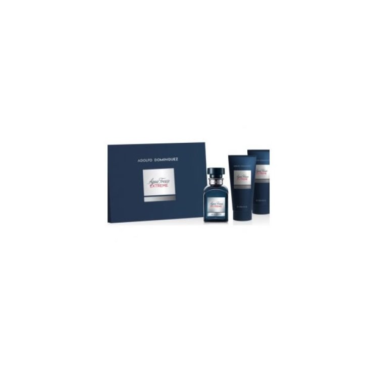 Adolfo Dominguez Agua Fresca Extreme Eau De Toilette Vaporisateur 120 ml Coffret 3 Pièces