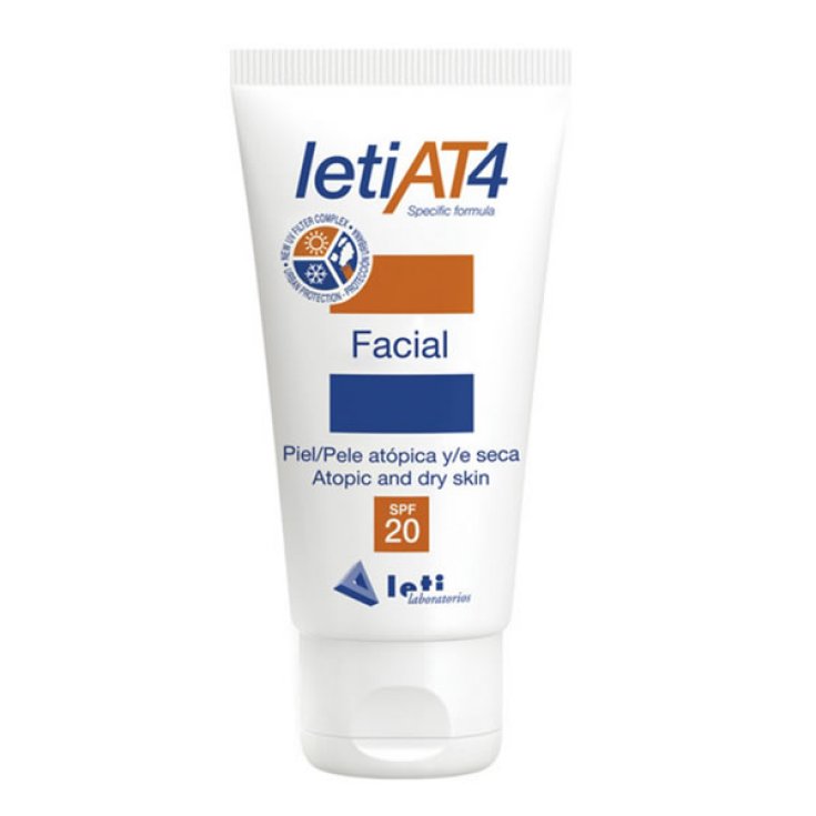 Leti At4 Crème Visage Spf20 50ml