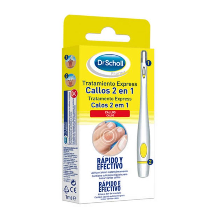 Système anti-callosité Dr.scholl 2 en 1
