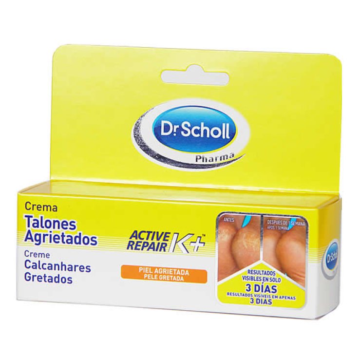 Dr.scholl Active Repair K+ Crème Talon Crevassé 60ml Dr.scholl Active Repair K+ Crème Talon Crevassé 60ml