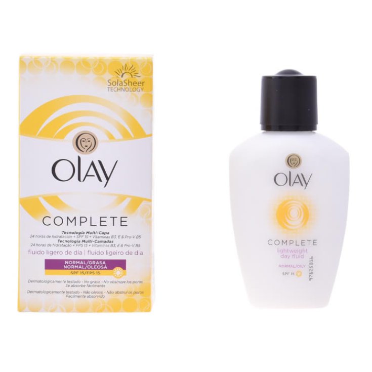 Olay Complete Care Fluide Quotidien Peaux Grasses Normales Spf15 100ml
