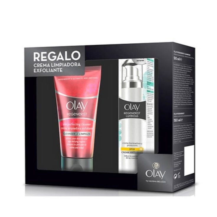 Olay Regenerist Luminous Spf20 Crème 50 ml Coffret 2 Parties