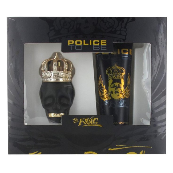 Police To Be King Eau De Toilette Vaporisateur 40ml Coffret 2 Pièces 2017