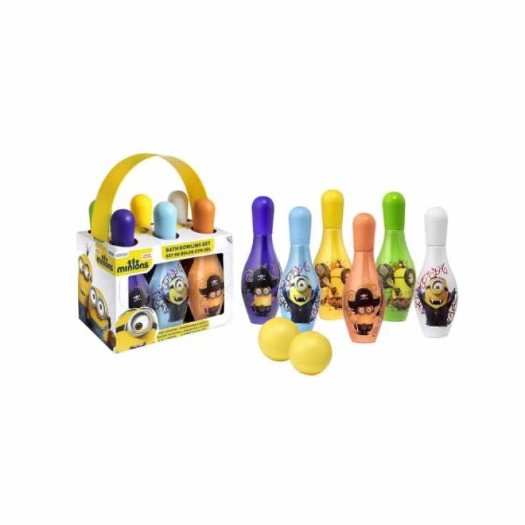 Disney Minions Bain Bowling Set 8 Pièces Disney Minions Bain Bowling Set 8 Pièces