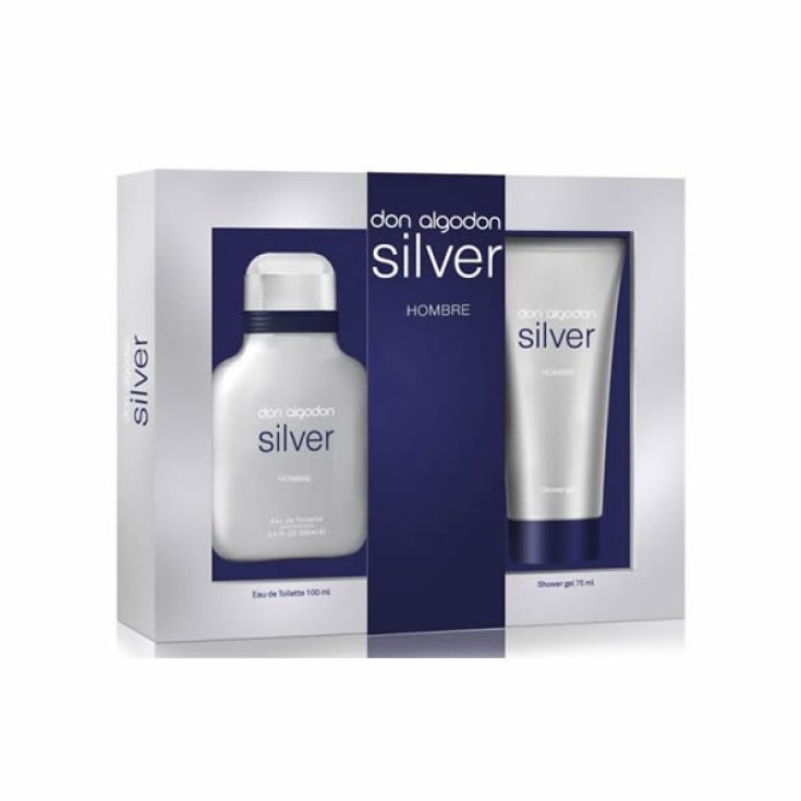 Don Algodon Silver Eau De Toilette Vaporisateur 100 ml Coffret 2 Parties