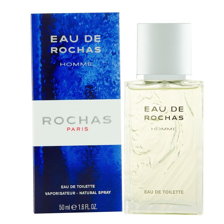Eau Rochas Homme Eau De Toilette Vaporisateur 50ml