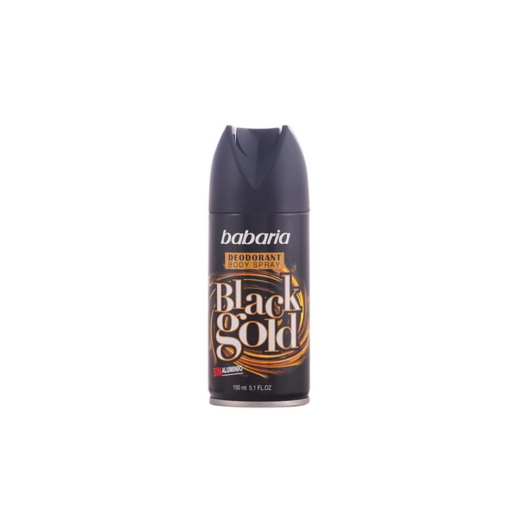 Babaria Black Gold Déodorant Spray 150 ml