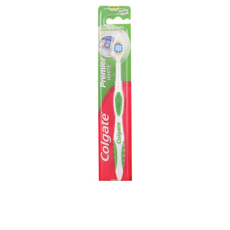 Colgate Premier White Brosse à Dents Moyenne 1 Unité