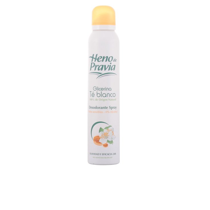 Heno De Pravia Déodorant Spray Glycérine & Thé Blanc 200 ml