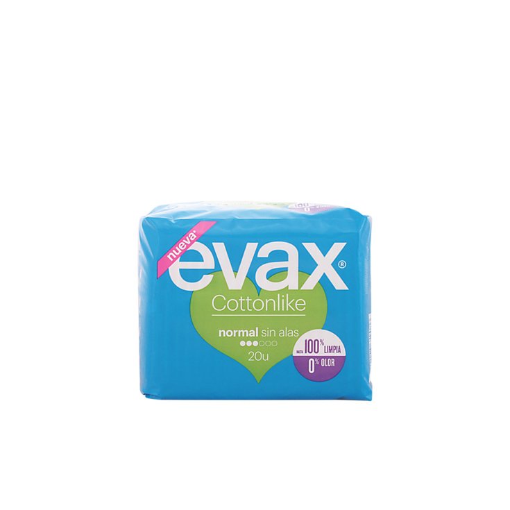 Evax Cottonlike Serviettes Hygiéniques Normales 20 Unités