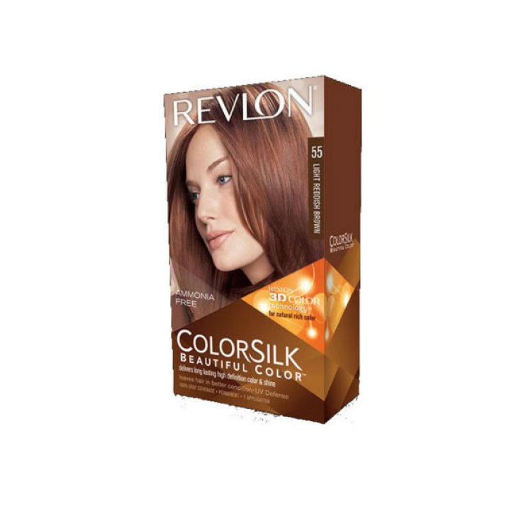 Revlon Colorsilk sans ammoniaque 55 brun rougeâtre clair