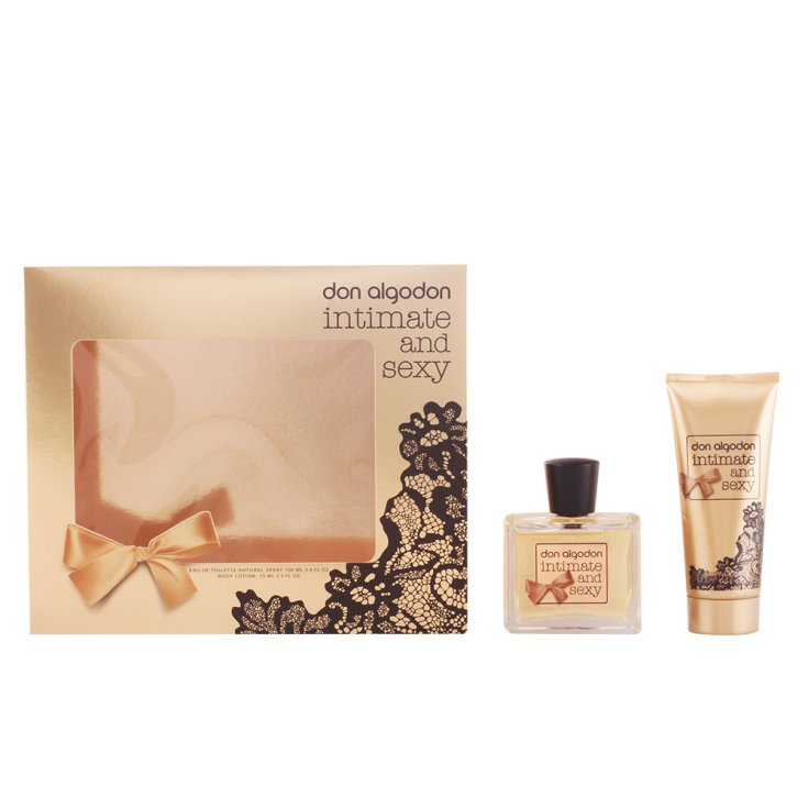 Don Algodon Intime Et Sexy Eau De Toilette Vaporisateur 100 ml Coffret 2 Pièces