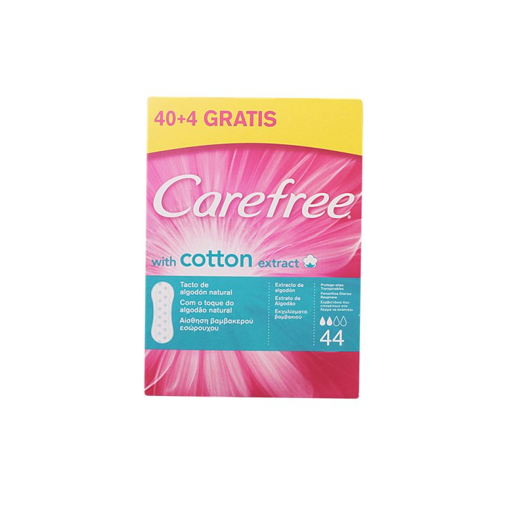 Carefree With Cotton Extract Slip Protector 44 unités