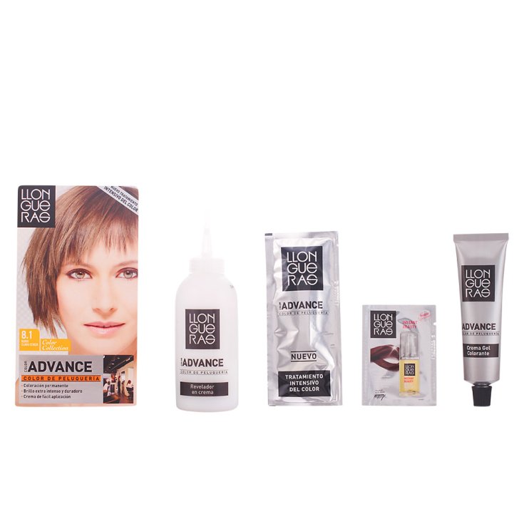 Llongueras Color Advance Hair Color 8 Blond clair cendré