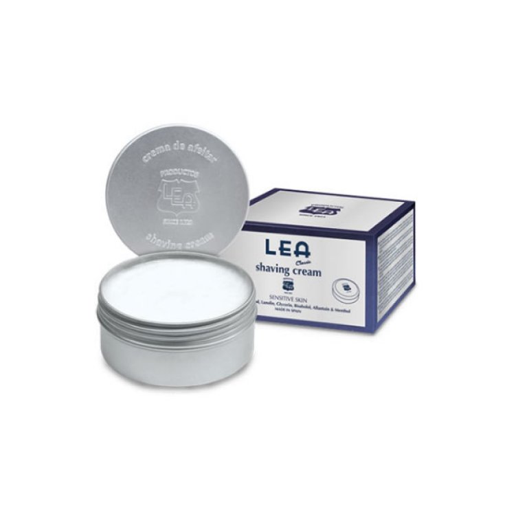 Crème à raser Lea Classic en pot en aluminium Crème à raser Lea Classic en pot en aluminium