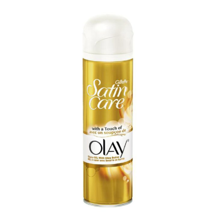 Gillette Satin Care avec une touche de gel à raser sensible Olay 200 ml