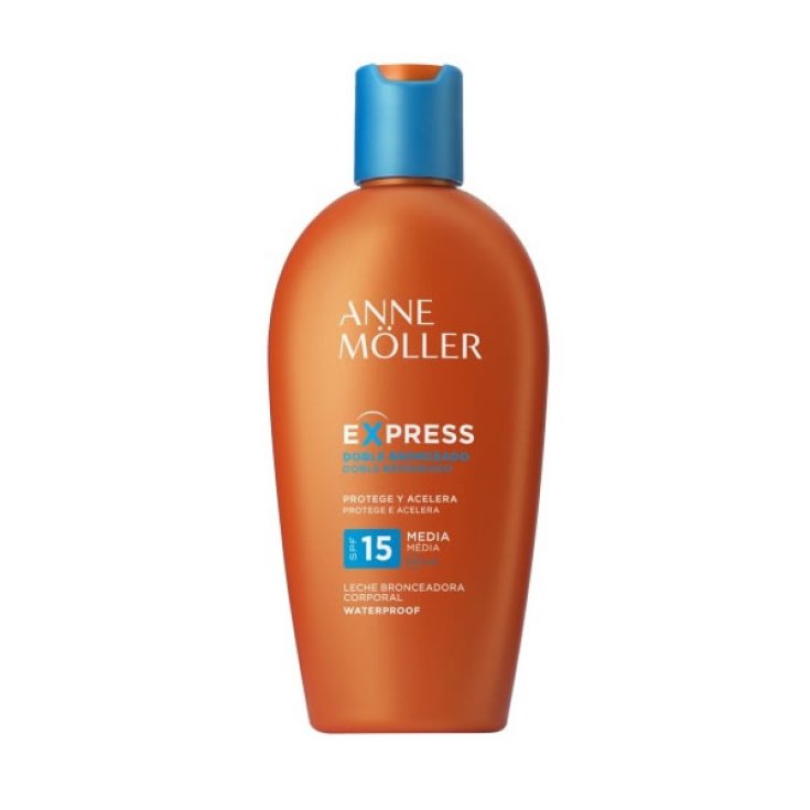 Anne Möller Express Lait Solaire Corporel Spf15 200ml