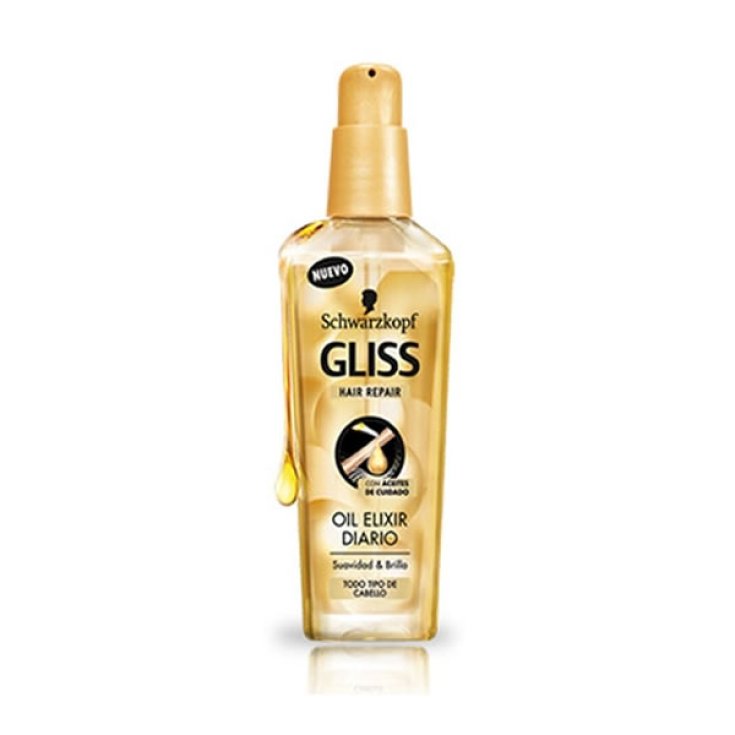 Schwarzkopf Gliss Elixir Huile Réparateur Cheveux 75ml