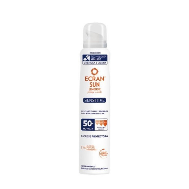 Ecran Sun Lemonoil Mousse Sensitive Spf50 200 ml