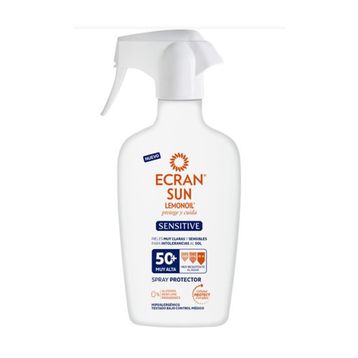 Ecran Sun Lemonoil Sensitive Spray Protecteur Spf50 300 ml