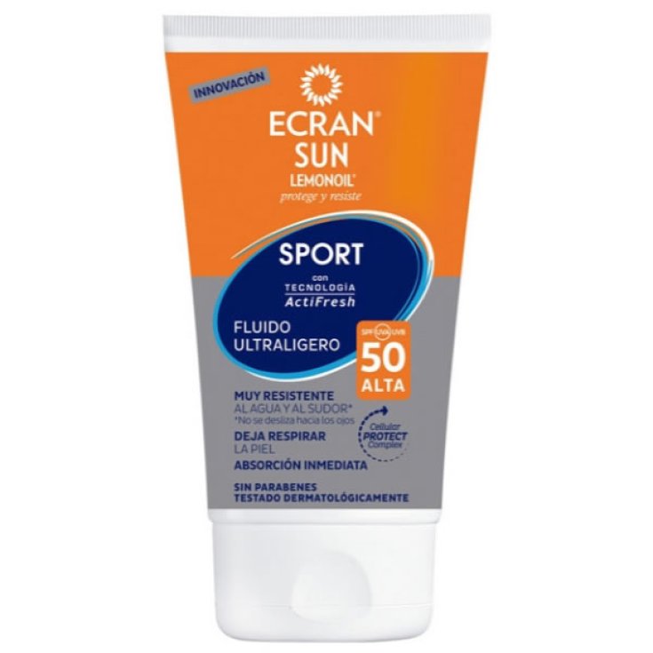 Ecran Sun Lemonoil Sport Fluide Ultra-Léger Spf50 40 ml