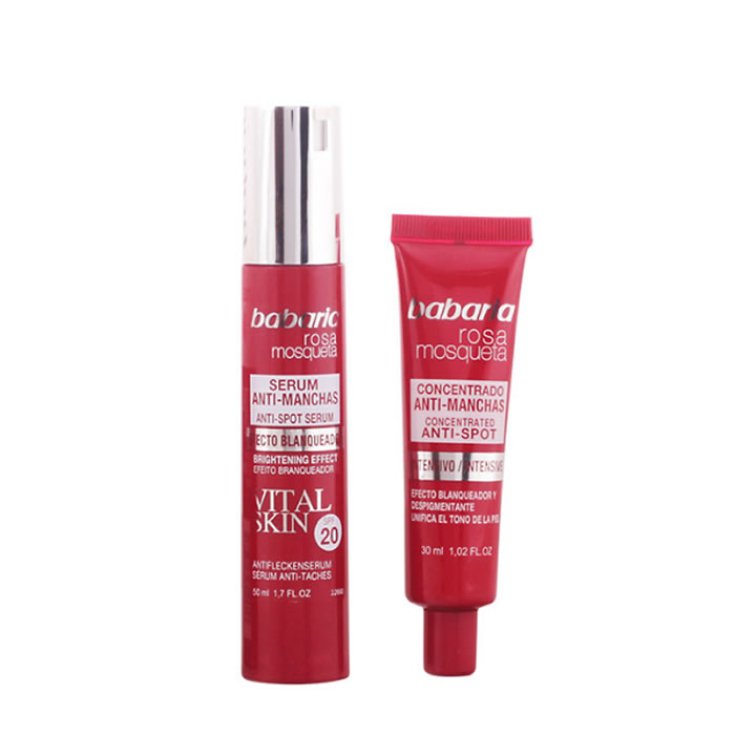 Babaria Traitement Anti-Taches Concentré À L'Huile De Rose Musquée 30 ml Coffret 2 Pièces