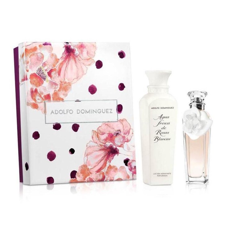 Adolfo Dominguez Estuche Agua Fresca De Rosas Blancas Eau De Toilette Vaporisateur 120 ml Ensemble 2 Parties 2017