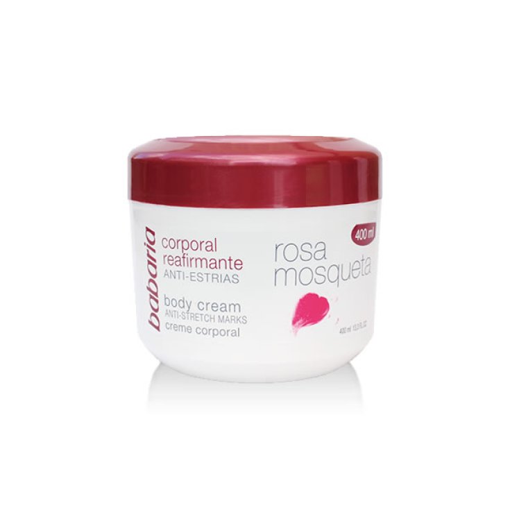 Babaria Rose Musquée Crème Corporelle Raffermissante 400 ml