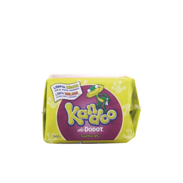 Kandoo Melon Lingettes Nettoyantes 120 Unités
