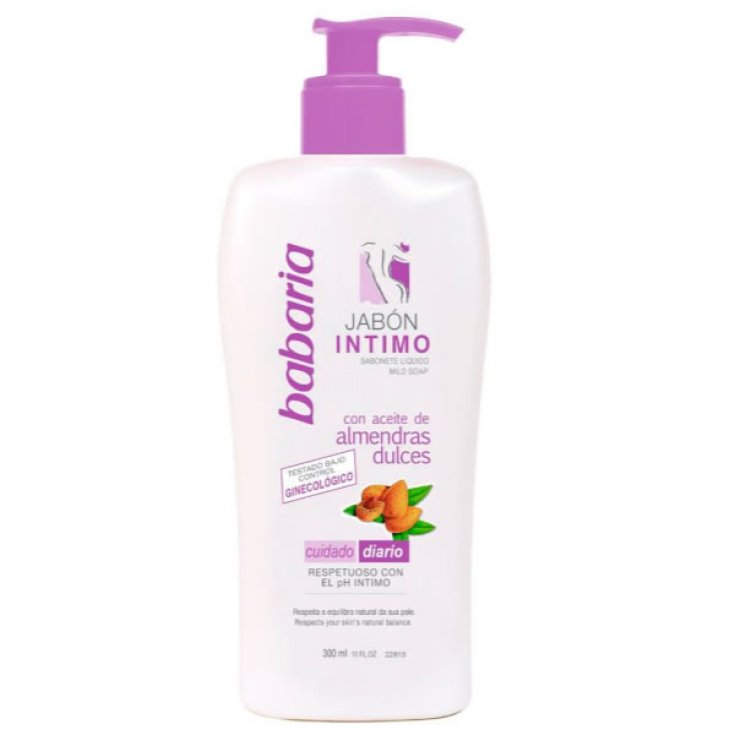 Babaria Savon Hygiène Intime Huile d'Amande 300ml