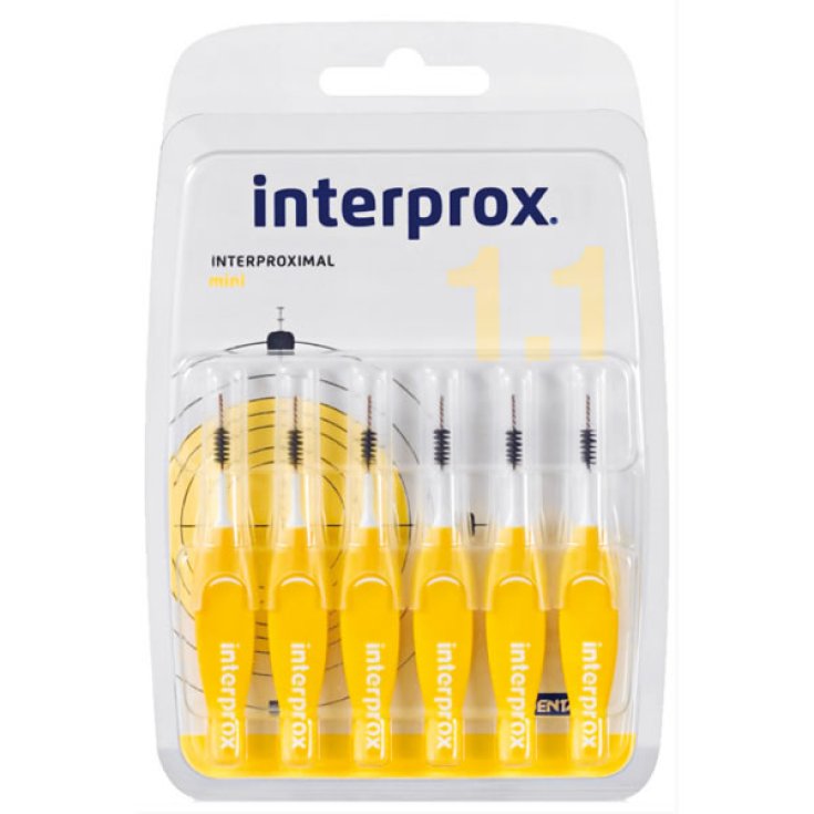 Interprox 1.1 Interproximal Mini 6 Unités