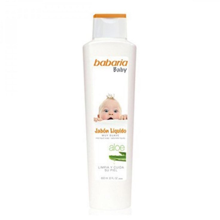 Babaria Baby Aloe Vera Savon Liquide 600ml Set 2 Parties