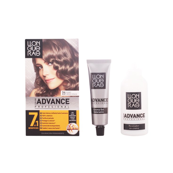 Llongueras Color Advance Couleur des cheveux 071 Blond cendré