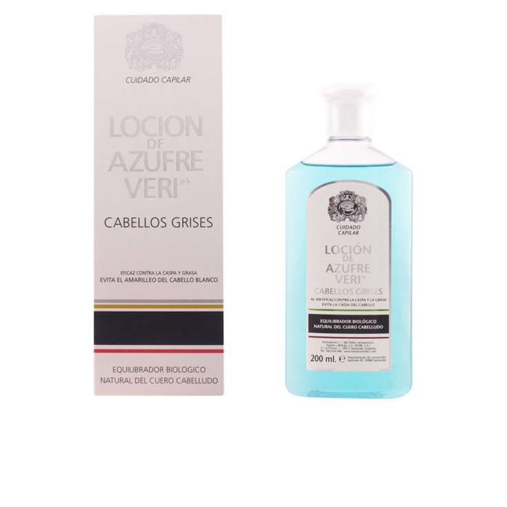 Azufre Veri Lotion Équilibrante Cheveux Gris 200ml