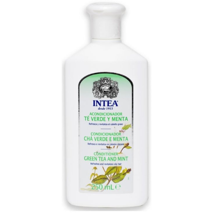 Camomila Intea Après-shampooing au thé vert et à la menthe pour cheveux gras 250 ml