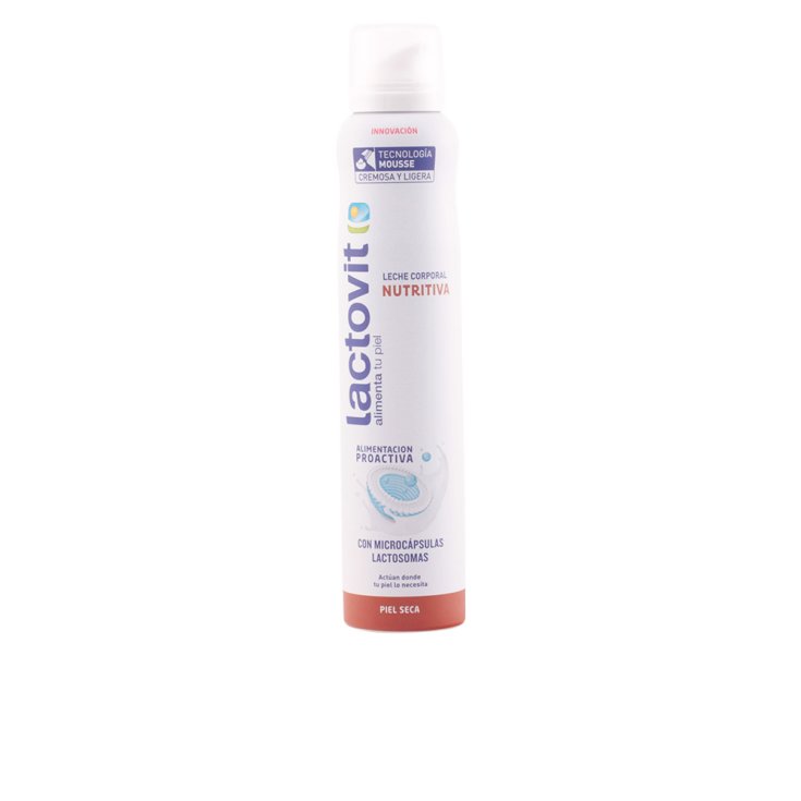 Lactovit Mousse Lait Corporel Nourrissant 200ml