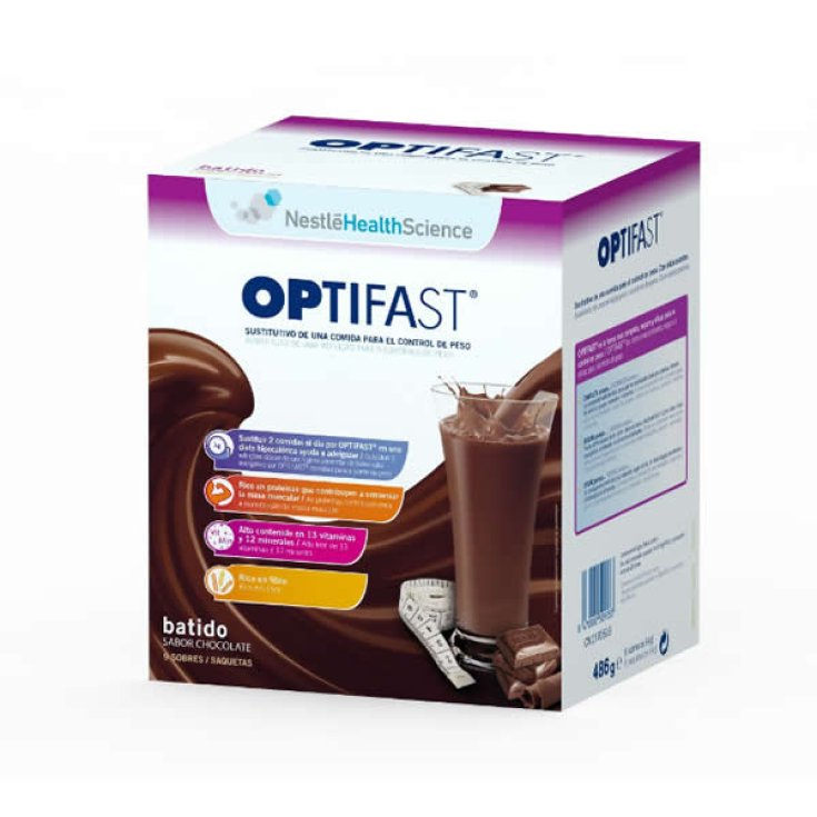 Optifast Batido Chocolat 9 Unidades