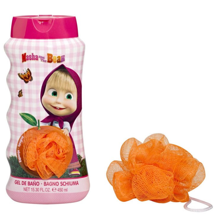 Dessin animé Macha et l'ours Gel douche 450 ml Set 2 pièces