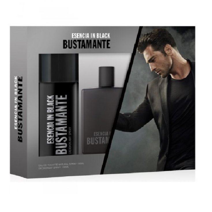 David Bustamante Esencia Black Eau De Toilette Vaporisateur 100 ml Coffret 2 Parties 2017