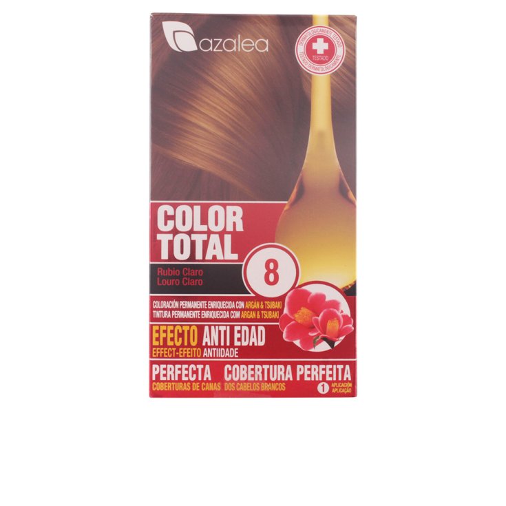 Azalée Total Color 8 Blond Clair Cheveux