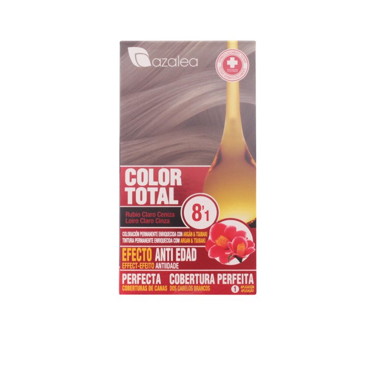Azalea Total Color 8.1 Cheveux Blond Clair Cendré