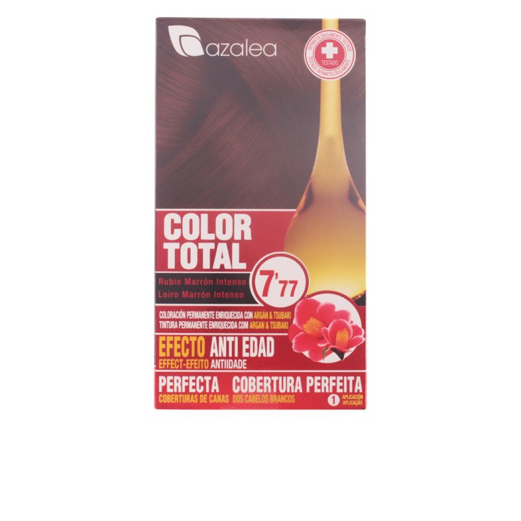Azalée Total Color 7.77 Cheveux Blonds Châtain Intense