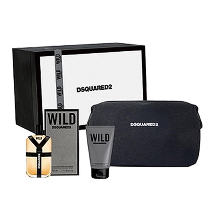 Dsquared2 He Wild Eau De Toilette Vaporisateur 50ml Coffret 3 Parties 2017