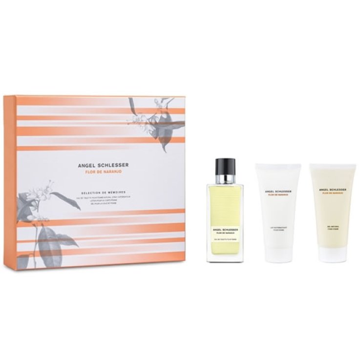 Angel Schlesser Flor De Naranjo Eau De Toilette Vaporisateur 100ml Coffret 3 Pièces 2016