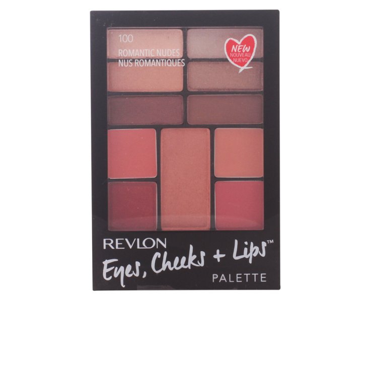 Revlon Eyes Cheeks & Lips Palette 100 Nus Romantiques Revlon Eyes Cheeks & Lips Palette 100 Nus Romantiques