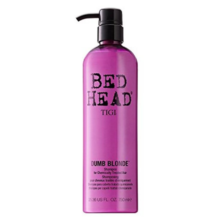 Tigi Bed Head Dumb Blonde Shampooing Cheveux Abîmés 750ml