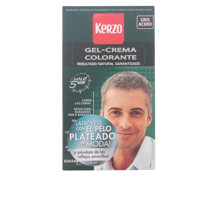 Kerzo Dye For Men Gel Crème Gris Acier
