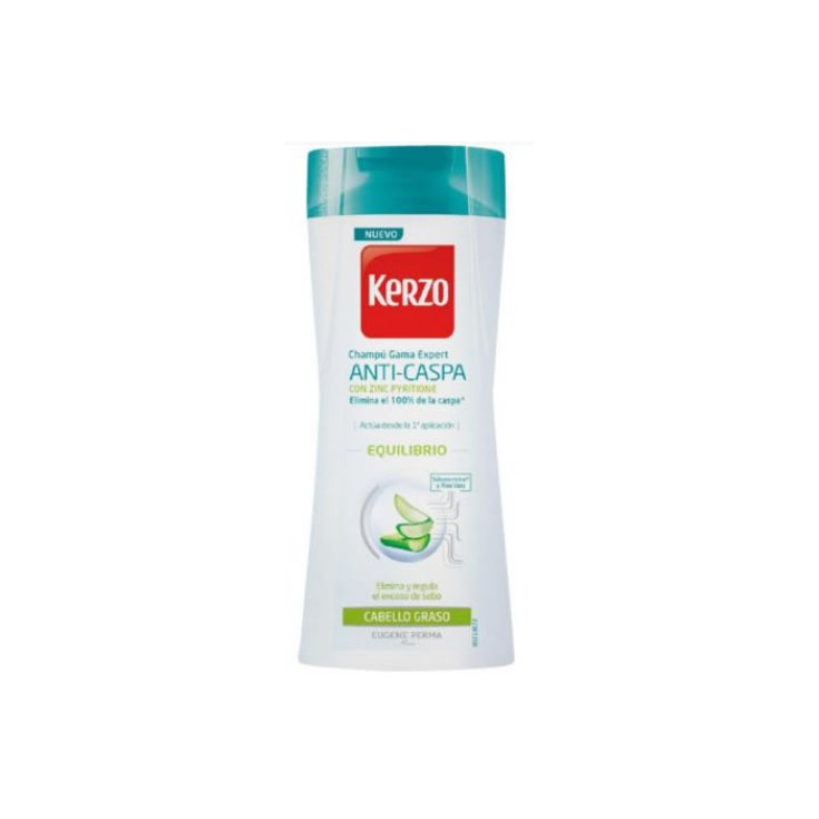 Kerzo Expert Shampoing Antipelliculaire pour Cheveux Gras Equilibre 250 ml